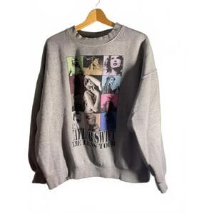Taylor Swift The Eras Tour Graphic Sweatshirt - Large